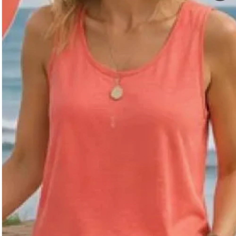 Chico’s Weekends Sleeveless Pink Tank Top